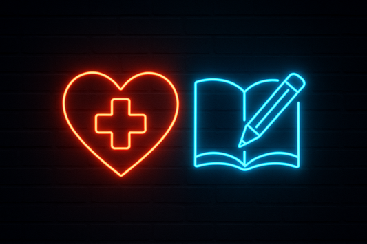 Enseigne Néon LED “HEALTH AND KNOWLEDGE"