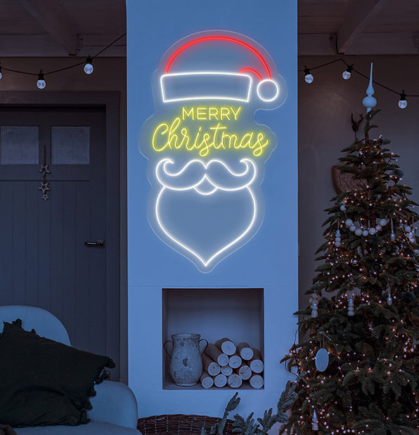 Enseigne Néon LED Merry christmas