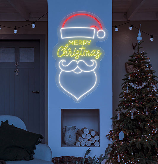 Enseigne Néon LED Merry christmas