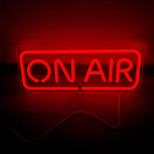 Enseigne Néon LED "On Air"